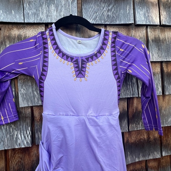 Phenas Wish Asha Costume Dress for Girls Princess Dress Halloween Costume - Picture 5 of 5